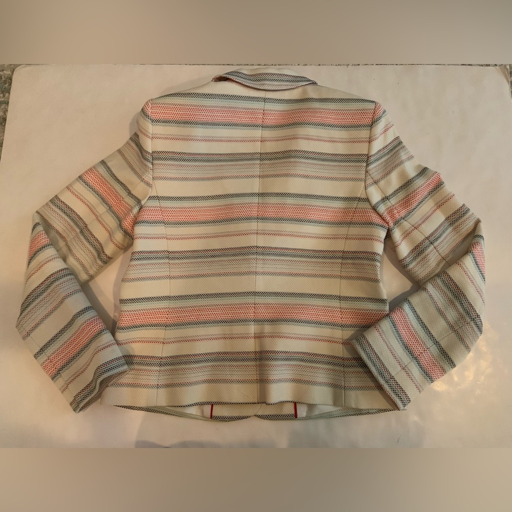 Tommy Hilfiger Multicolor Striped Blazer Women’s Size 8 NWOT - Picture 11 of 14